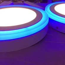 Luz de Painel LED Montada na Superfície Azul Edge 2
