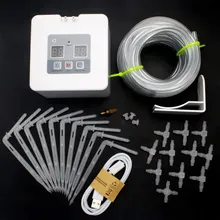 Kit de riego por goteo programable automático con temporizador dispositivo de autorriego sistema