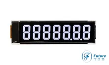 Segmentmodul LCD-Bildschirmpanel für Zahlungen mit FPC
