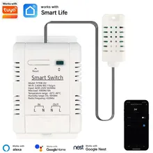 โมดูลสวิตช์อุณหภูมิและความชื้นอัจฉริยะ WiFi