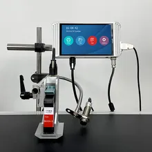Mesin Printer Kode Inkjet Karakter Kecil untuk Mencetak Batch pada Botol Strip yang Laris
