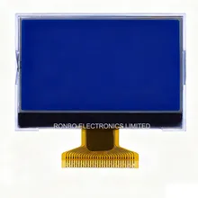 2.4" Zoll 128*64 FSTN Positiv Transflektiv Cog Grafik LCD Modul Anzeige mit Spi Schnittstelle