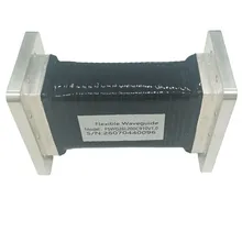 Guide d'onda flessibile rettangolare personalizzabile di alta qualità Wr340 per sistema microonde Guide d'onda flessibile rettangolare personalizzabile di alta qualità Wr340 per sistema microonde