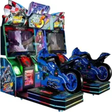 자동차 운전 시뮬레이터 동적 레이싱 모터 동전 투입 아케이드 기계