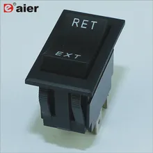 30 Interruttore Rocker AMP Inversione Polarità Controllo Motore DC Momentaneo 30 Interruttore Rocker AMP Inversione Polarità Controllo Motore DC Momentaneo