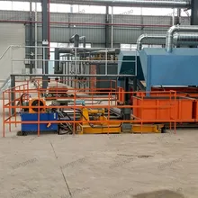信頼性のあるシェルモールディング機械 鋳造作業ライン用 スチールショット充填シェルコア製造ライン