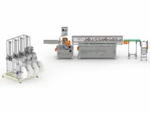 Macchina automatica intelligente ad alta velocità per la produzione di paglia di carta
