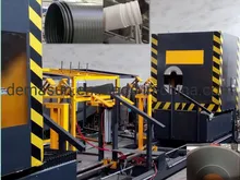 Máquina de roscado de tubos de agua de plástico, máquina de tubos de PE, UPVC, PVC, línea de tubos de plástico, roscadora de tubos, línea de extrusión de plástico, máquina roscadora de tubos