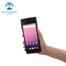 Blovedream PDA portatile wireless robusto Android con scanner di codici QR e stampante termica