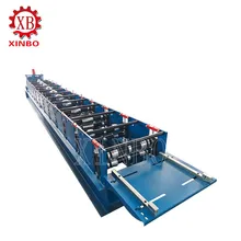 Metal Çatı Tepe Kapağı Çelik Üretim Makinesi Galvanizli Çatı Tepe Kiremiti Rulo Şekillendirme Makinesi