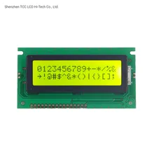 16 ปัก 1602 โมดูลแสดงผล LED แบ็คไลท์โมโนโครม LCD ตัวอักษร 16X2