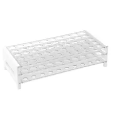 Suporte de Armazenamento de Plástico 50 Suporte para Tubos de Ensaio