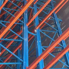 Struttura di scaffale robusto con tipo di trave e funzione di regolazione dell'altezza