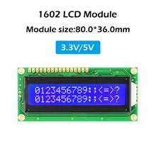 16X2 Zeichen-LCD-Modul mit positiver Hintergrundbeleuchtung Ryp1602A