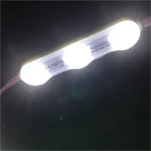 Desain Baru Pencahayaan Latar Belakang Signage SMD 2835 Tahan Air Modul LED Injeksi