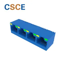 Cổng Đầu Vào Đa Năng RJ45 Jack Modular với Đèn LED