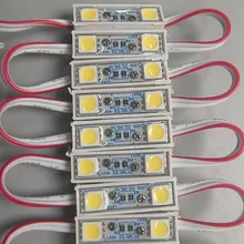 Mini 12V 2LEDs/M Pencahayaan Iklan Tanda Kotak Cahaya Sumber Modul LED