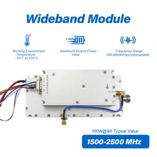 1500-2500MHz 블로커 GaN RF 전력 증폭기 모듈 드론 방어 시스템