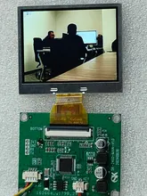 Kompaktes 2.46-Inch TFT LCD-Modul mit AV/CVBS-Eingang für Mikro-Videomaschinenmonitor, industrielle Vision und Rückfahrkamera-Modul