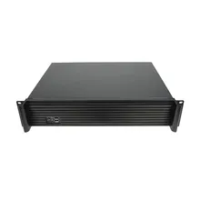 2u Servergehäuse 19 Zoll Rackmontage mit Lüfterunterstützung OEM