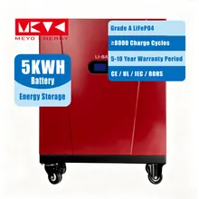 5kwh บ้าน ระบบจัดเก็บพลังงานแนวตั้งที่สามารถขยายได้ แบบติดตั้งบนแร็ค