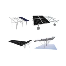 Struttura di montaggio solare a terra per pannelli fotovoltaici