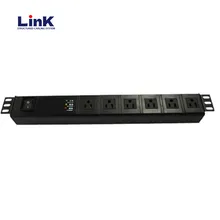 Unidade de Distribuição de Energia Rackmount Inteligente Avançada para Soluções Personalizadas