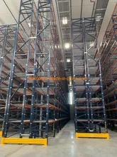 Sistema di scaffalature pesanti per magazzino, scaffalature a pallet selettive pesanti