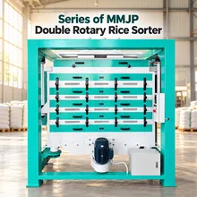 Çift Rotary Beyaz Pirinç Ayırıcı Pirinç İşleme Hattı için 8-13t/H Endüstriyel Pirinç Sınıflandırma Makinesi