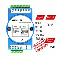 Modul I/O Jarak Jauh Lanjutan untuk 16 Sinyal Analog 4-20mA Modul Akuisisi Data