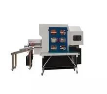 Máquina Automática de Enfiamento de Fita de Borracha Máquina de Encadernação com Fita de Borracha Máquina de Embalagem de Fita de Borracha