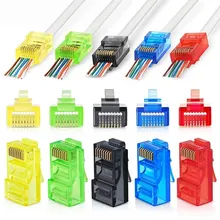 Ücretsiz Örnek Bağlayıcı 8p8c UTP RJ45 CAT6/Cat5e Yama Kablosu RJ45 Modüler Fiş Ücretsiz Örnek Bağlayıcı 8p8c UTP RJ45 CAT6/Cat5e Yama Kablosu RJ45 Modüler Fiş