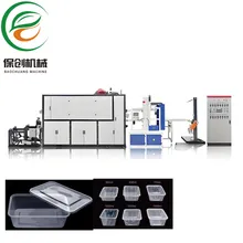 Verpakkingsmachine voor wegwerp plastic PP voedselcontainers voor lunchdozen