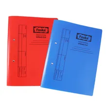 Foska Waterproof Durable Plastic FC Size Spring File