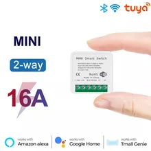 ミニスマートWiFiタイマー設定回路ブレーカー 16A ミニスマートWiFi DIYスイッチモジュール、スマートホーム自動化ソリューションのための汎用DIYモジュール
