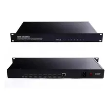 8 قنوات HDMI Video Encoder H. 265 H. 264 1080p للبث المباشر عبر IPTV مع HTTP RTSP RTMP Rtmps UTP RTP UDP 1U Rack