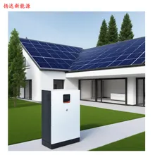 Casa con Sistema di Accumulo di Energia al Litio Montato su Rack 51.2V 314ah LiFePO4