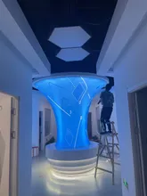 แผง LED แบบไดนามิก RGB และขาวที่ดึงดูดสายตาพร้อมการเปลี่ยนสีที่ราบรื่น