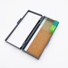 Caja de diapositivas de microscopio/ bandeja de diapositivas, cajas de diapositivas, bandeja deslizante, caja de almacenamiento de diapositivas