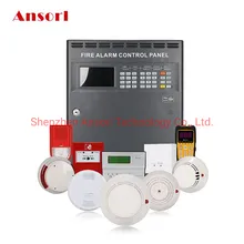 1-16 Sistema de alarma de incendios analógico direccionable inteligente en bucle 1-16 Sistema de alarma de incendios analógico direccionable inteligente en bucle
