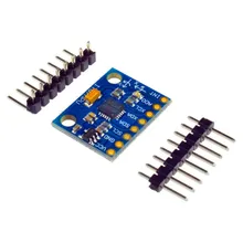 Gy-521 Mpu-6050 3 축 자이로스코프 가속도계 축 자이로 모듈 아두이노