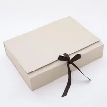 Giấy in logo, thẻ cứng, bao bì ruy băng, bao bì vận chuyển, hộp đóng gói với khóa từ tính