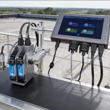Verstelbare inkjet datumcodering machine voor veelzijdig printen