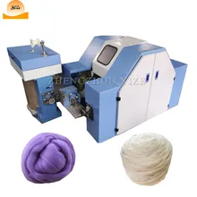 Máquina de Cardar e Pentear Lã de Alpaca em Pequena Amostra para Fabricação de Fibras de Algodão