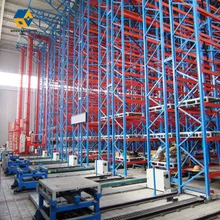 Maßgeschneidertes automatisches Lager-Retrieval-System ASRS Regalsystem intelligentes selektives Lagerregal Mehrstufig Q235 Stahl Metall Hochlast-Palettenregal