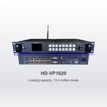 HD-Vp1620 Naadloze hybride audio-video schakelrouter met videowandprocessorfunctie