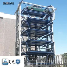8-20 Autos Motorisierte Schnelle Installation Hochwertiges Vertikales Karussell Parksystem