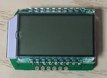 カスタムCOBモジュールモノクロセグメントLCDモジュール、PCBおよびバックライト付き