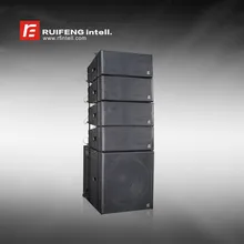 Sistema de Array Lineares Ativo de Alto-Falante Profissional de Áudio