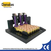 آلة طباعة تاريخ ورقم دفعة بالحبر الأوتوماتيكية ثلاثية الرأس